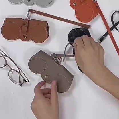 My Dream Seller Şık Gözlük Taşıma KIlıfı Pu Yumuşak Deri